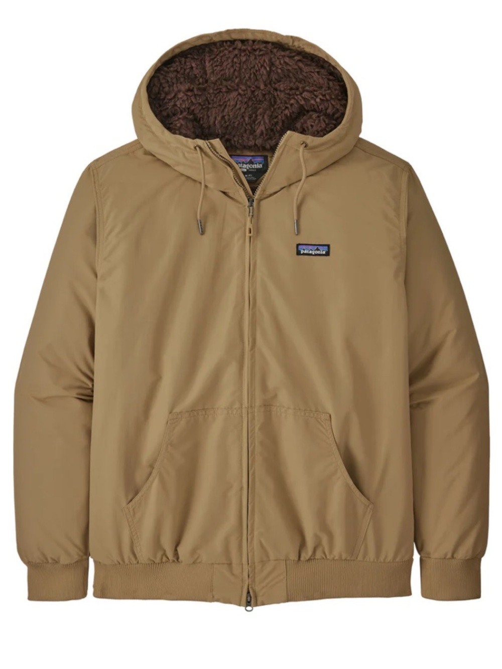 Patagonia Lined Isthmus Hoody in Classic Tan Size XL